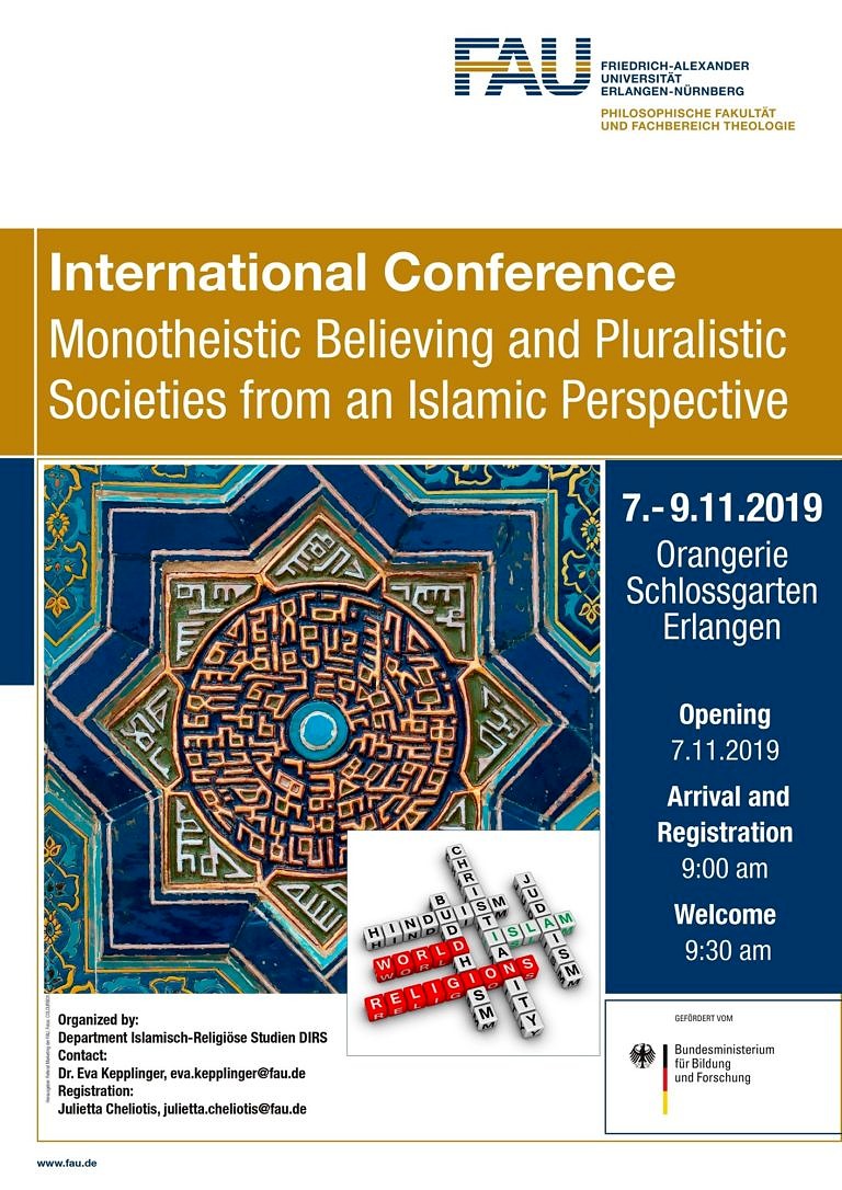Impressions of the International Conference “Monotheistic Believing and Pluralistic Societies from an Islamic Perspective” from November 7th – 9th, 2019